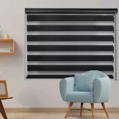 Zebra Shades Roller Blind Privacy Light Filtering Shades